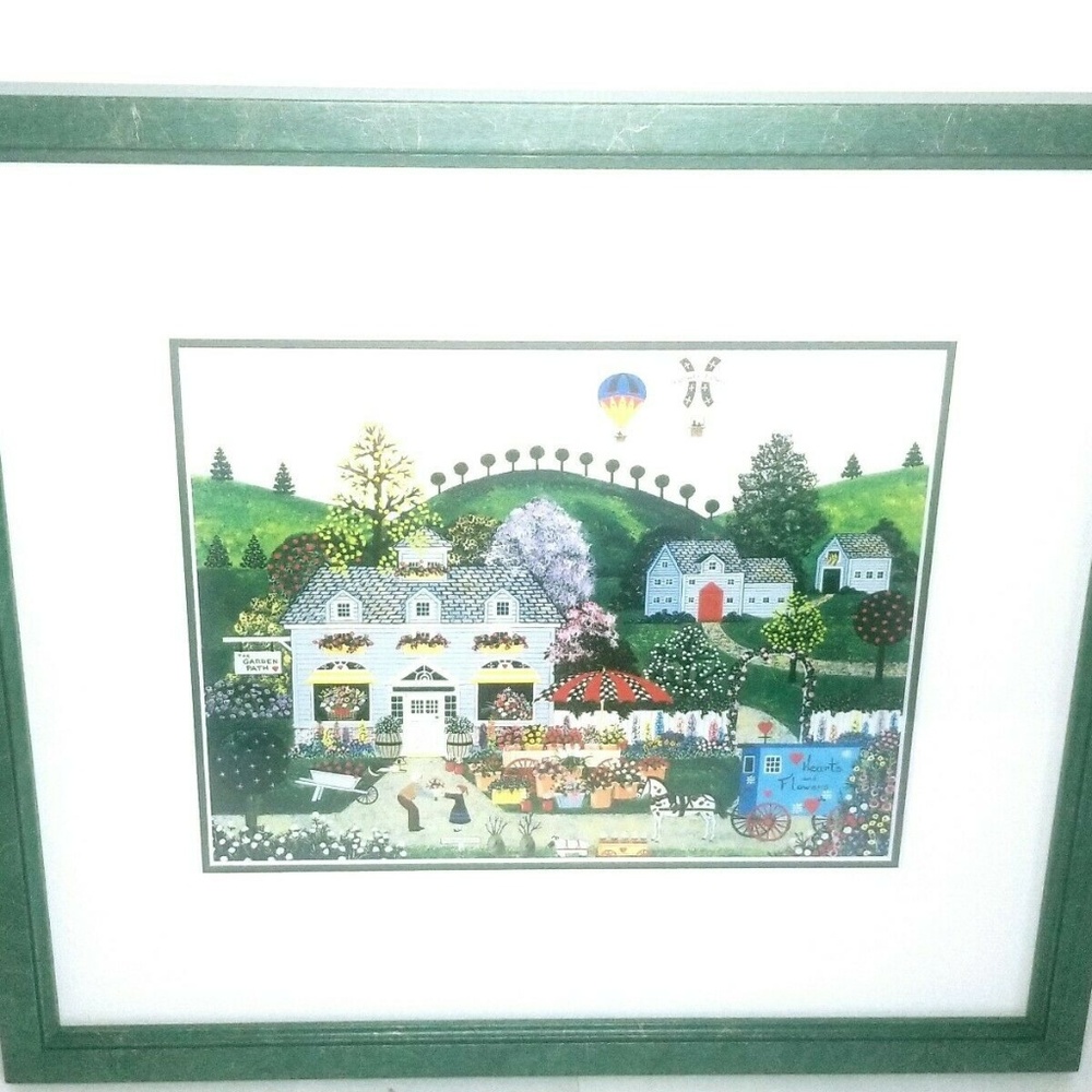 Jane Wooster Scott "A Profusion of Posies" Framed